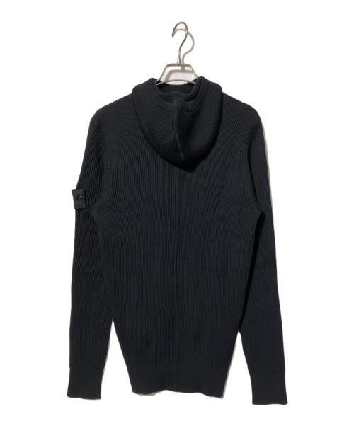 STONE ISLAND（ストーンアイランド）STONE ISLAND (ストーンアイランド) Shadow Project Knitted Pullover Hoodie ブラック サイズ:Sの古着・服飾アイテム