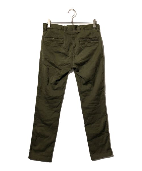 STONE ISLAND（ストーンアイランド）STONE ISLAND (ストーンアイランド) テーパードパンツ オリーブ サイズ:W29の古着・服飾アイテム