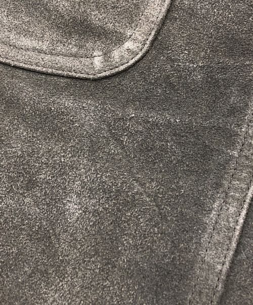 MADISON BLUE（マディソンブルー）MADISON BLUE (マディソンブルー) レザースカート オリーブ サイズ:00の古着・服飾アイテム