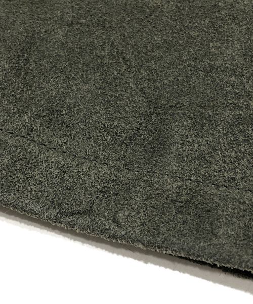 MADISON BLUE（マディソンブルー）MADISON BLUE (マディソンブルー) レザースカート オリーブ サイズ:00の古着・服飾アイテム