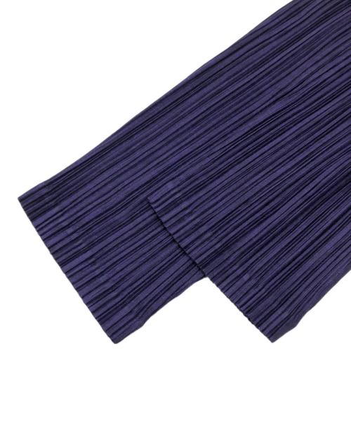 PLEATS PLEASE（プリーツプリーズ）PLEATS PLEASE (プリーツプリーズ) プリーツパンツ パープル サイズ:2の古着・服飾アイテム