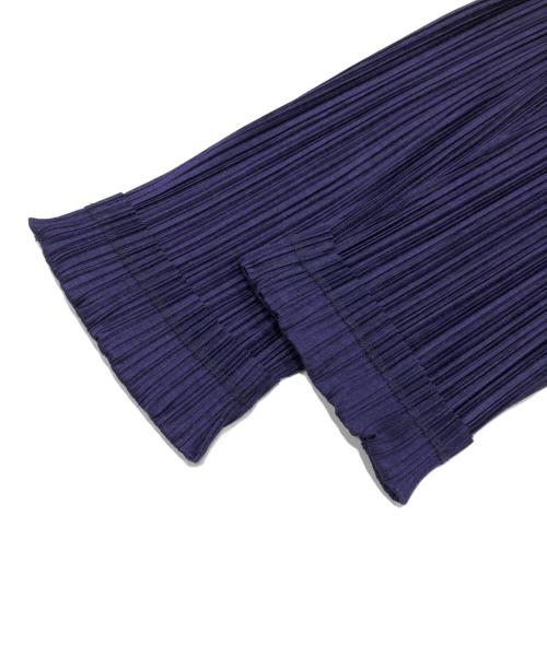 PLEATS PLEASE（プリーツプリーズ）PLEATS PLEASE (プリーツプリーズ) プリーツパンツ パープル サイズ:2の古着・服飾アイテム
