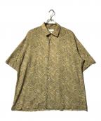 B:MING LIFE STORE by BEAMSビーミングライフストア バイ ビームス）の古着「オープンカラーシャツ」｜イエロー