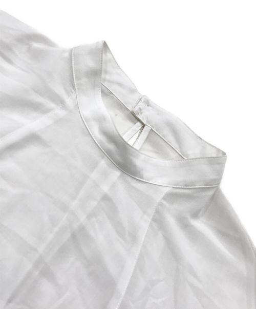 Spick and Span（スピックアンドスパン）Spick and Span (スピックアンドスパン) コットンボイルフリルフレンチブラウス ホワイト サイズ:表記なしの古着・服飾アイテム