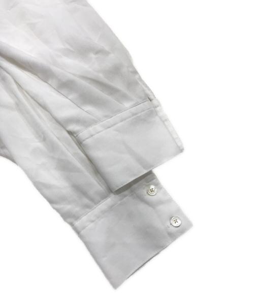 Spick and Span（スピックアンドスパン）Spick and Span (スピックアンドスパン) コットンボイルフリルフレンチブラウス ホワイト サイズ:表記なしの古着・服飾アイテム