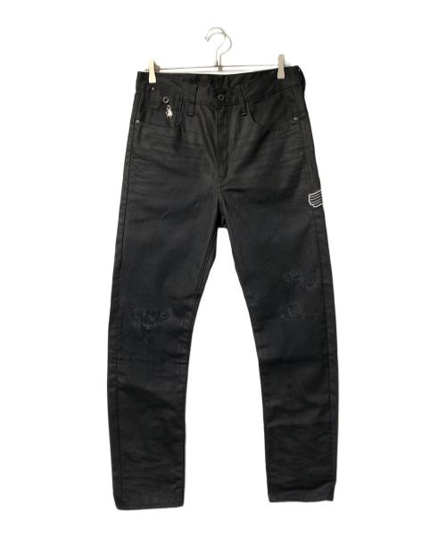 G-STAR RAW（ジースターロゥ）G-STAR RAW (ジースターロゥ) FOR THE OCEANS Type C 3D Super Slim Jeans ブラック サイズ:W31×L32の古着・服飾アイテム