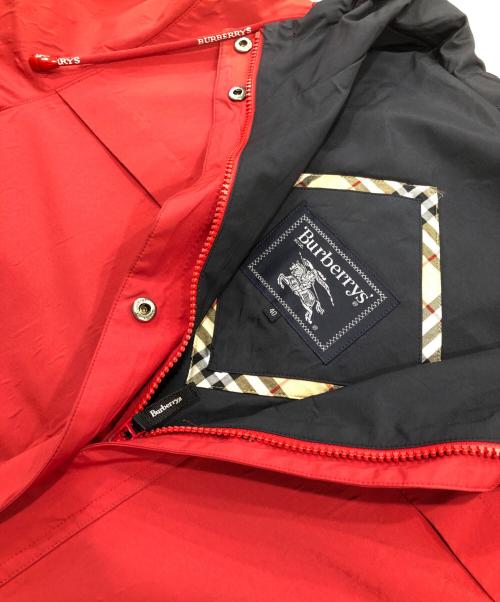 BURBERRY（バーバリー）BURBERRY (バーバリー) マウンテンパーカー レッド サイズ:40の古着・服飾アイテム