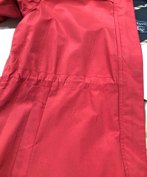 BURBERRY（バーバリー）BURBERRY (バーバリー) マウンテンパーカー レッド サイズ:40の古着・服飾アイテム