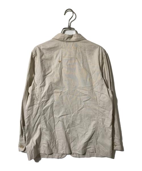 45R（フォーティファイブ・アール）45R (フォーティーファイブアール) 504オックスの908 4ポケットシャツ ベージュ サイズ:Ｆの古着・服飾アイテム