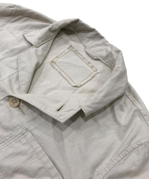 45R（フォーティファイブ・アール）45R (フォーティーファイブアール) 504オックスの908 4ポケットシャツ ベージュ サイズ:Ｆの古着・服飾アイテム