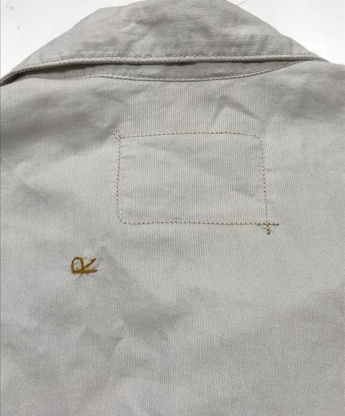 45R（フォーティファイブ・アール）45R (フォーティーファイブアール) 504オックスの908 4ポケットシャツ ベージュ サイズ:Ｆの古着・服飾アイテム