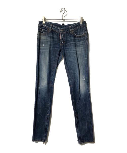DSQUARED2（ディースクエアード）DSQUARED2 (ディースクエアード) デニムパンツ インディゴ サイズ:46の古着・服飾アイテム