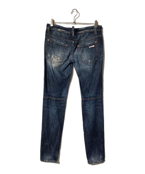 DSQUARED2（ディースクエアード）DSQUARED2 (ディースクエアード) デニムパンツ インディゴ サイズ:46の古着・服飾アイテム