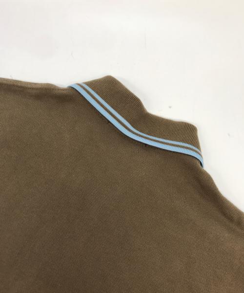 FRED PERRY（フレッドペリー）FRED PERRY (フレッドペリー) ポロシャツ ブラウン サイズ:38の古着・服飾アイテム