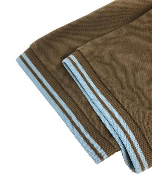 FRED PERRY（フレッドペリー）FRED PERRY (フレッドペリー) ポロシャツ ブラウン サイズ:38の古着・服飾アイテム