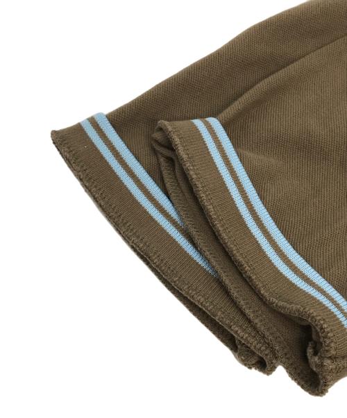 FRED PERRY（フレッドペリー）FRED PERRY (フレッドペリー) ポロシャツ ブラウン サイズ:38の古着・服飾アイテム