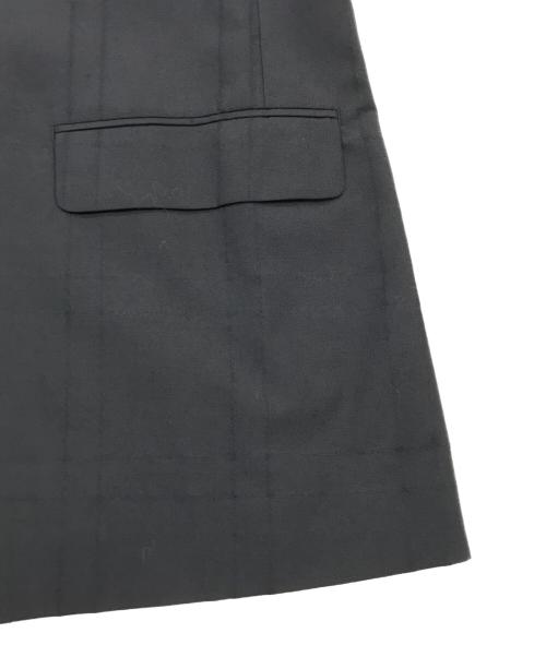 ISSEY MIYAKE MEN（イッセイミヤケメン）ISSEY MIYAKE MEN (イッセイミヤケメン) シャドウチェックウールテーラードジャケット ブラック サイズ:3の古着・服飾アイテム