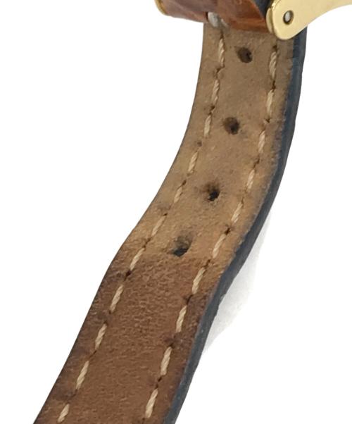 Cartier（カルティエ）Cartier (カルティエ) MUST COLISEE VERMEIL SMALL MODEL/腕時計/時計 ゴールドの古着・服飾アイテム