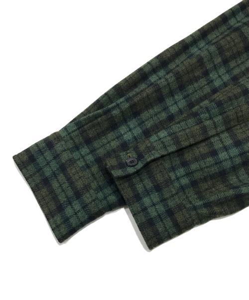 KENZO（ケンゾー）KENZO (ケンゾー) Long Overshirt グリーン サイズ:Lの古着・服飾アイテム