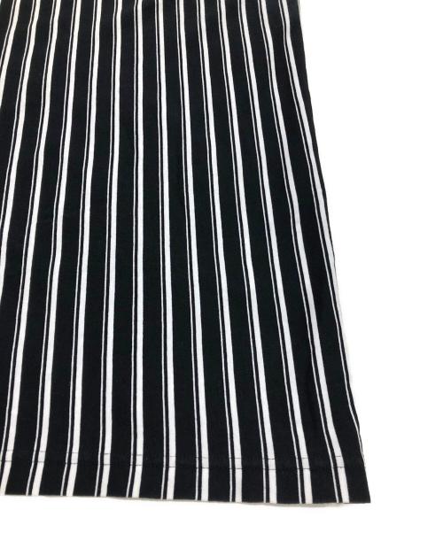 AMBUSH（アンブッシュ）AMBUSH (アンブッシュ) ボーダーストライプTシャツ ホワイト×ブラック サイズ:2の古着・服飾アイテム