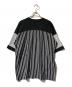 AMBUSH (アンブッシュ) ボーダーストライプTシャツ ホワイト×ブラック サイズ:2：4000円