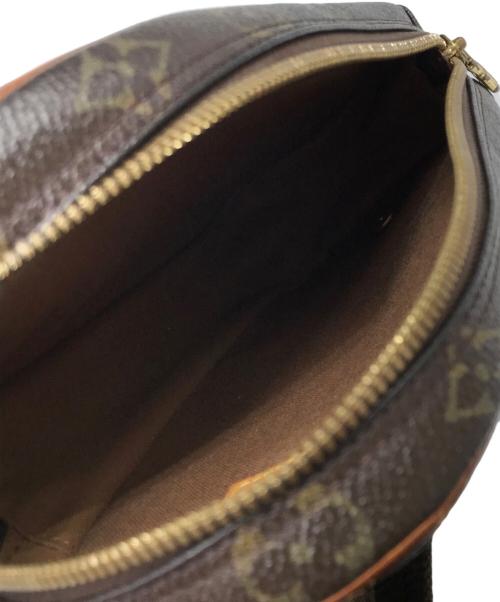 LOUIS VUITTON（ルイ ヴィトン）LOUIS VUITTON (ルイ ヴィトン) ポシェットガンジュ モノグラム ボディバッグ ブラウンの古着・服飾アイテム