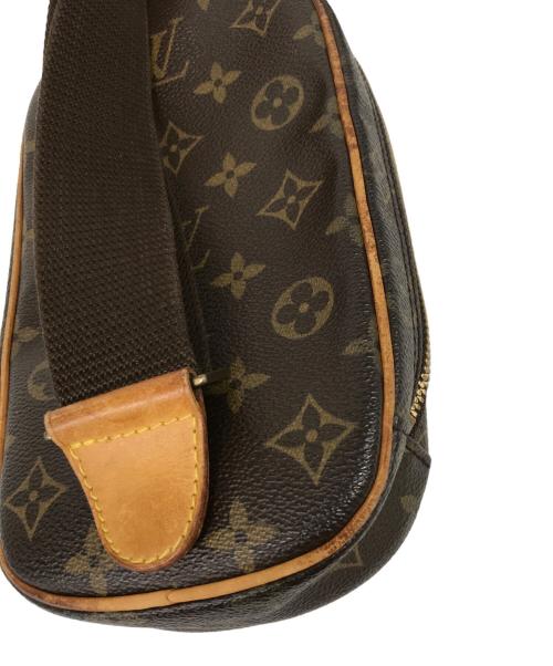 LOUIS VUITTON（ルイ ヴィトン）LOUIS VUITTON (ルイ ヴィトン) ポシェットガンジュ モノグラム ボディバッグ ブラウンの古着・服飾アイテム