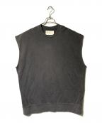 TODAYFULトゥデイフル）の古着「Sleeveless Over Sweat」｜グレー