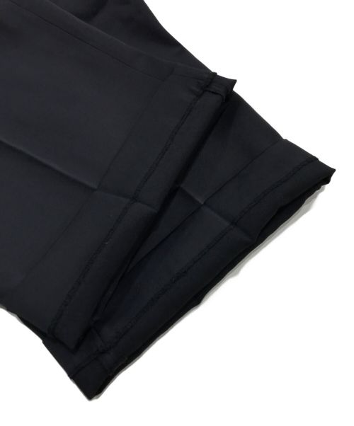 TODAYFUL（トゥデイフル）TODAYFUL (トゥデイフル) ダブルタックサテントラウザース ブラック サイズ:36の古着・服飾アイテム