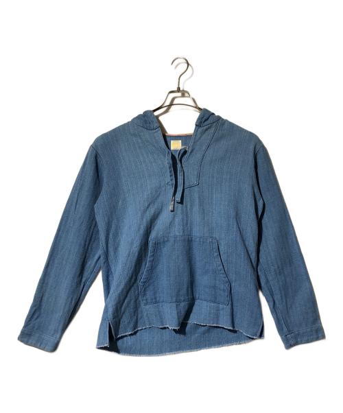 BARNS（バーンズ）BARNS (バーンズ) パーカー ブルー サイズ:1の古着・服飾アイテム