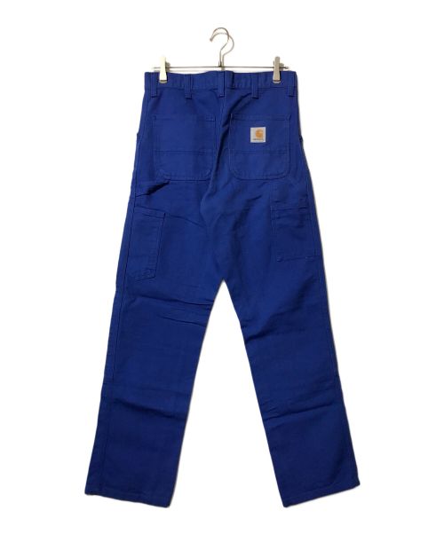 CarHartt（カーハート）CarHartt (カーハート) DOUBLE KNEE PANT ブルー サイズ:W28×L32の古着・服飾アイテム