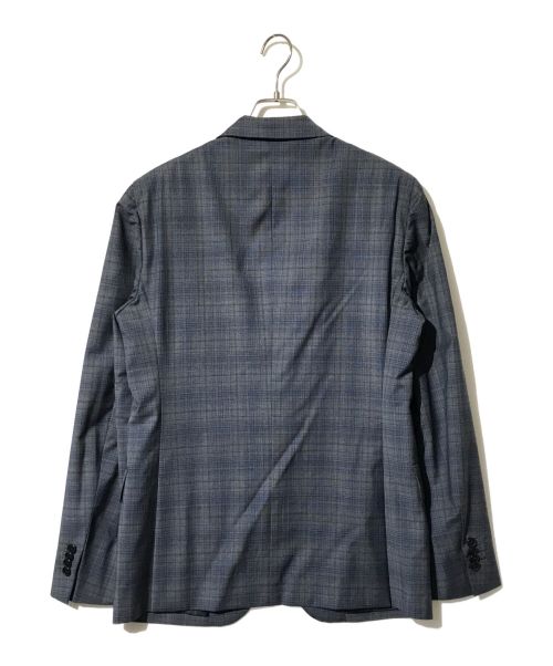 BOGLIOLI（ボリオリ）BOGLIOLI (ボリオリ) ボリオリウールウーステッド2Bセットアップスーツ ブルー サイズ:48の古着・服飾アイテム