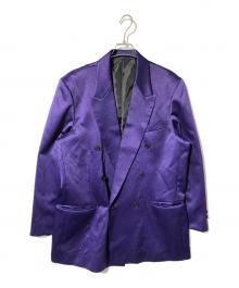 V`five for men（ブイファイブ フォア メン）の古着「ダブルジャケット」｜パープル