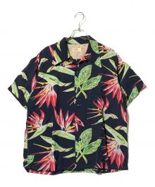 Sun Surf（サンサーフ）の古着「実名復刻 keoni of hawaii/アロハシャツ」｜ネイビー