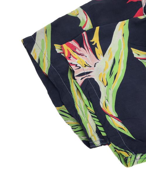 Sun Surf（サンサーフ）Sun Surf (サンサーフ) 実名復刻 keoni of hawaii/アロハシャツ ネイビー サイズ:Mの古着・服飾アイテム