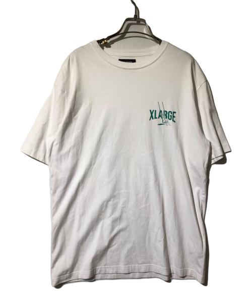 X-LARGE（エクストララージ）X-LARGE (エクストララージ) プリントTシャツ ホワイト サイズ:Ｌの古着・服飾アイテム