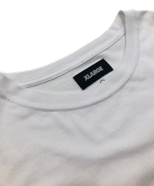 X-LARGE（エクストララージ）X-LARGE (エクストララージ) プリントTシャツ ホワイト サイズ:Ｌの古着・服飾アイテム