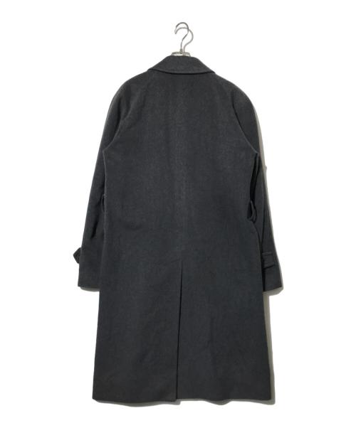 TAGLIATORE（タリアトーレ）TAGLIATORE (タリアトーレ) LARS-カシミヤブレンドロングコート チャコールグレー サイズ:48の古着・服飾アイテム