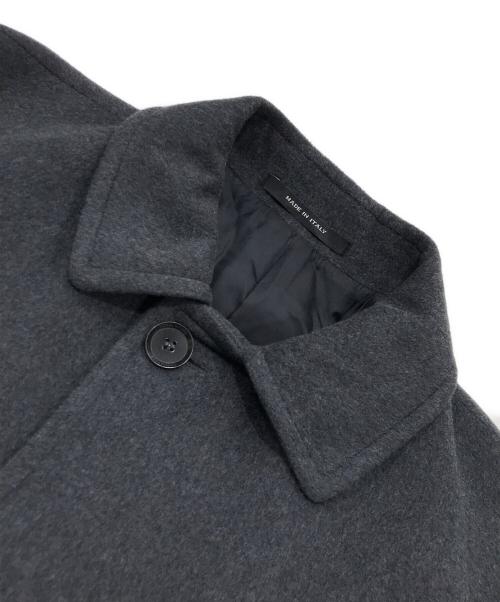TAGLIATORE（タリアトーレ）TAGLIATORE (タリアトーレ) LARS-カシミヤブレンドロングコート チャコールグレー サイズ:48の古着・服飾アイテム