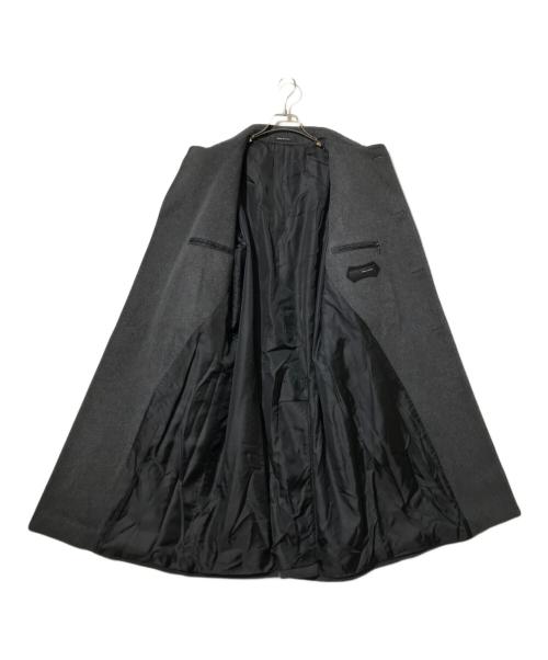 TAGLIATORE（タリアトーレ）TAGLIATORE (タリアトーレ) LARS-カシミヤブレンドロングコート チャコールグレー サイズ:48の古着・服飾アイテム