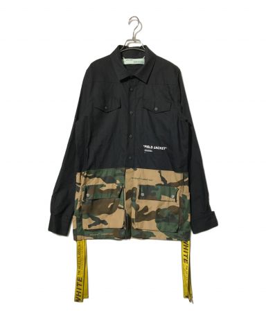 中古・古着通販】OFFWHITE (オフホワイト) 切替カモフラ フィールド