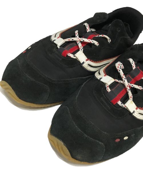 MONCLER（モンクレール）MONCLER (モンクレール) スニーカー ブラック サイズ:41の古着・服飾アイテム