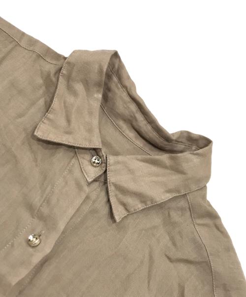 Loungedress（ラウンジドレス）Loungedress (ラウンジドレス) リネンシャツ ベージュ サイズ:Fの古着・服飾アイテム
