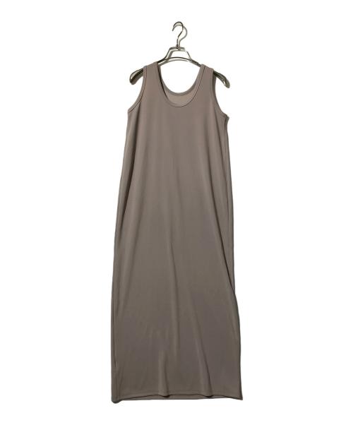 Plage（プラージュ）Plage (プラージュ) リブタンクワンピース ベージュ サイズ:Sの古着・服飾アイテム