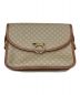 CELINE（セリーヌ）の古着「マカダムレザーバッグ」｜ベージュ