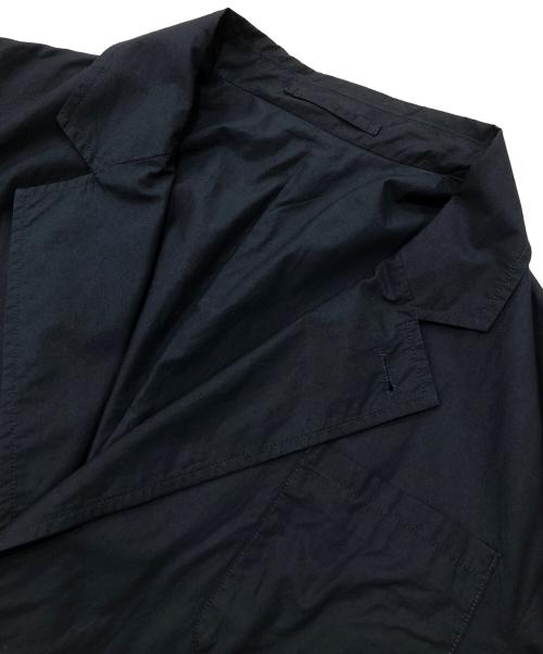 TOMORROW LAND（トゥモローランド）TOMORROW LAND (トゥモローランド) スーピマコットンタイプライター 4Bダブルブレステッドジャケット ブラック サイズ:Mの古着・服飾アイテム