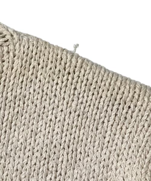 JOINT WORKS（ジョイントワークス）JOINT WORKS (ジョイントワークス) MCMACHAN WOOLEN KNIT アイボリー サイズ:FREEの古着・服飾アイテム