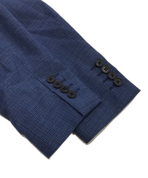 PAUL SMITH（ポールスミス）PAUL SMITH (ポールスミス) ウールブレンドテーラードジャケット ネイビー サイズ:Mの古着・服飾アイテム