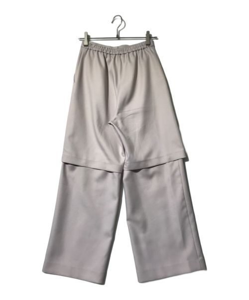 THINGS THAT MATTER（シングスザットマター）THINGS THAT MATTER (シングスザットマター) ECO TWILL 2WAY PANTS ライトピンク サイズ:02の古着・服飾アイテム