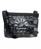 SUPREMEシュプリーム）の古着「BANDANA TRAP SIDE BAG」｜ブラック